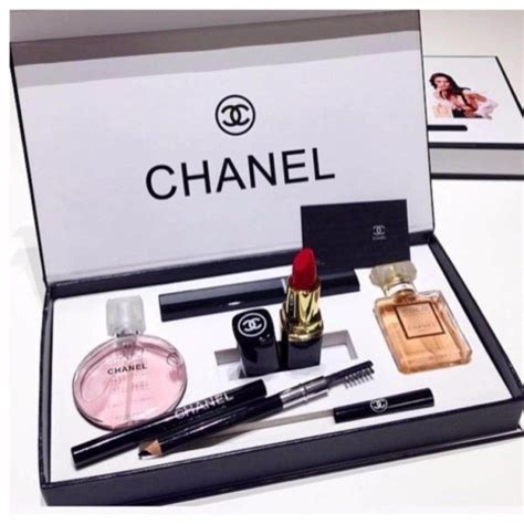 chanel lipstick kit|chanel lipstick set with perfume.